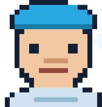 未経験スタッフのドット絵キャラクター